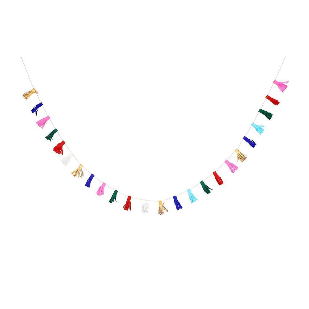 Meri Meri Multicolour Tassel Mini Garland