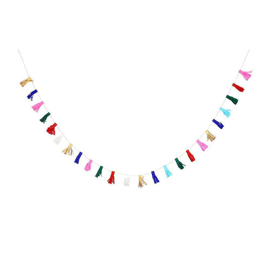 Meri Meri Multicolour Tassel Mini Garland