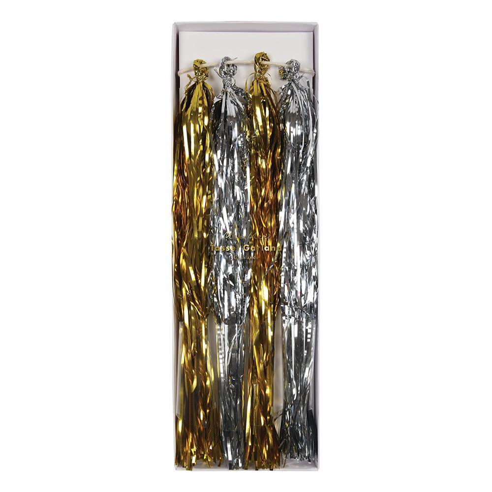 Meri Meri Gold & Silver Tassel Garland