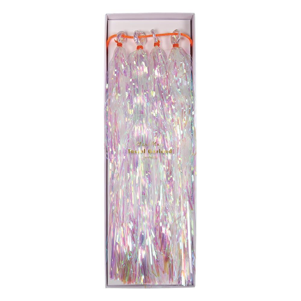 Meri Meri Iridescent Tassel Garland