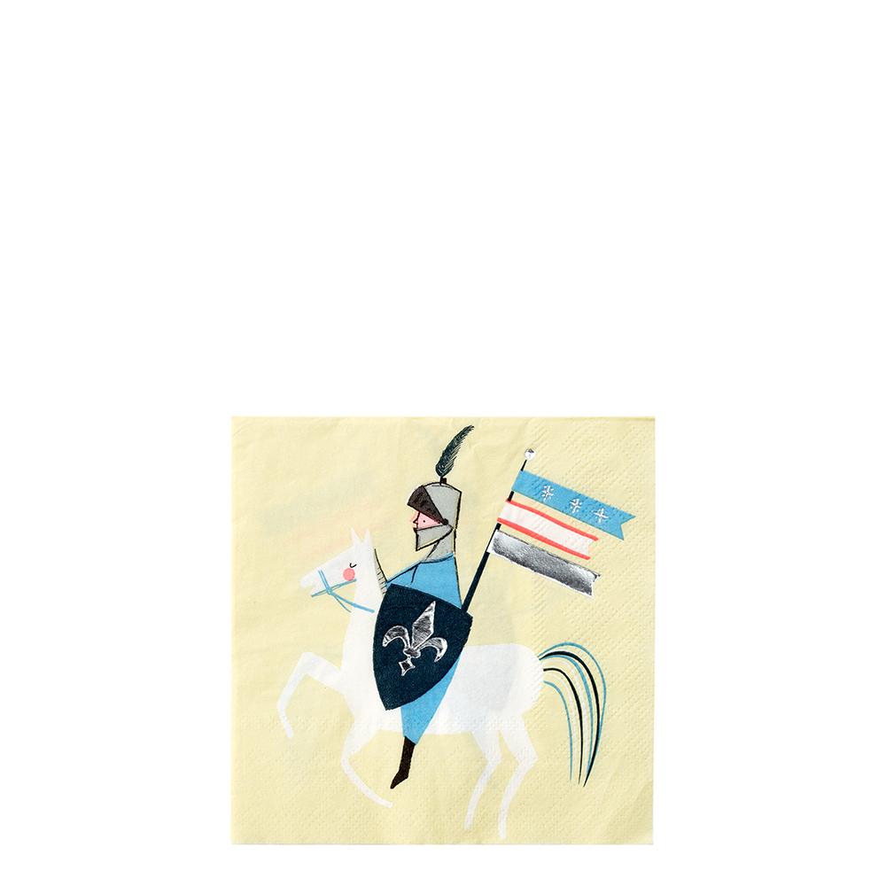 Meri Meri Dragon Knights Small Napkins