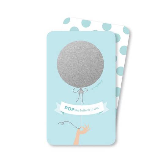 Blue Balloon Scratch-off Game