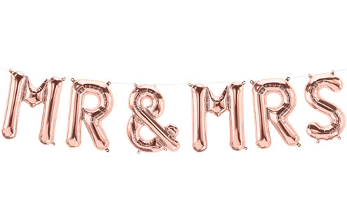 MR & MRS Rose Gold
