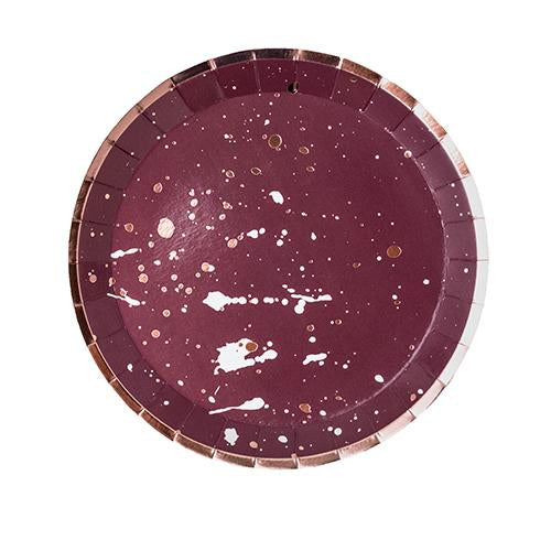Jollity & Co Mauve-Elous Dessert Plate