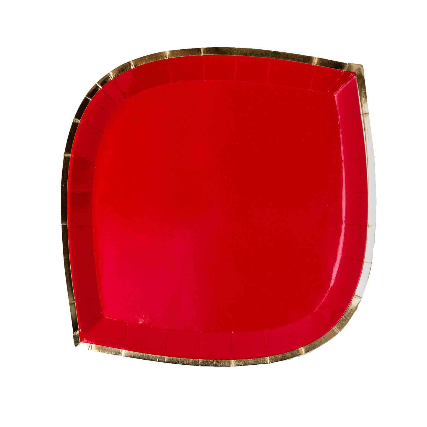 Jollity & Co Posh Dinner Plate, Ruby Kiss