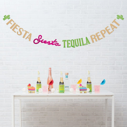 Fiesta Siesta Tequila Repeat Banner
