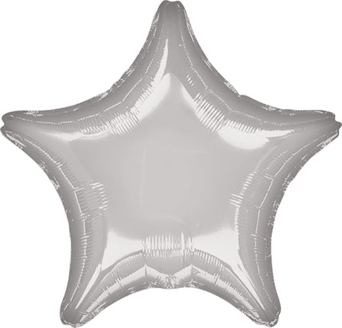 Jumbo Silver Star Balloon