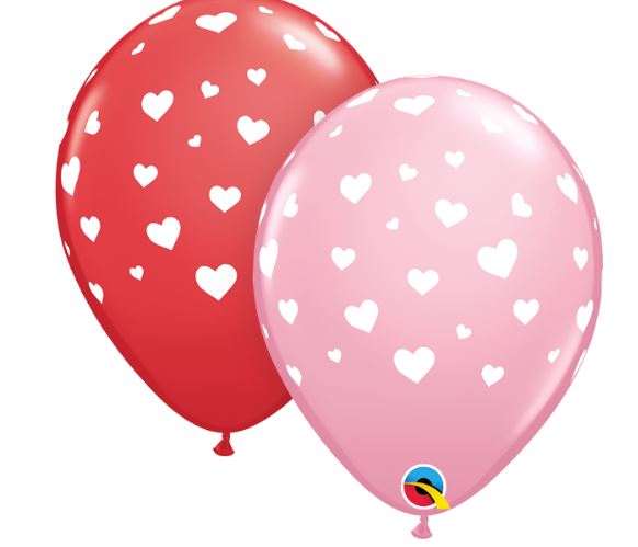 Valentine's Day Mixed Heart Bouquet