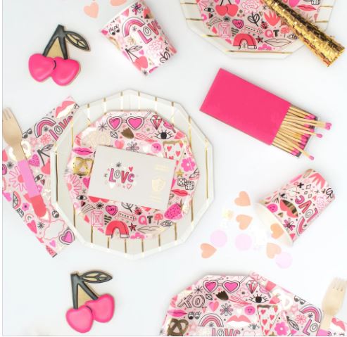 Large Love Note Napkins