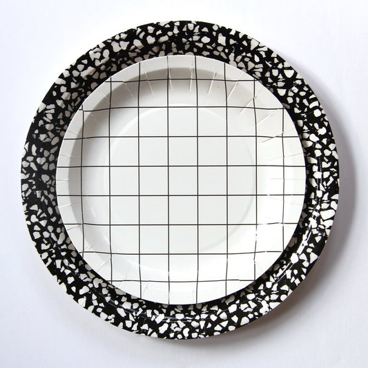 ART SCHOOL SPECKLE LARGE PLATES