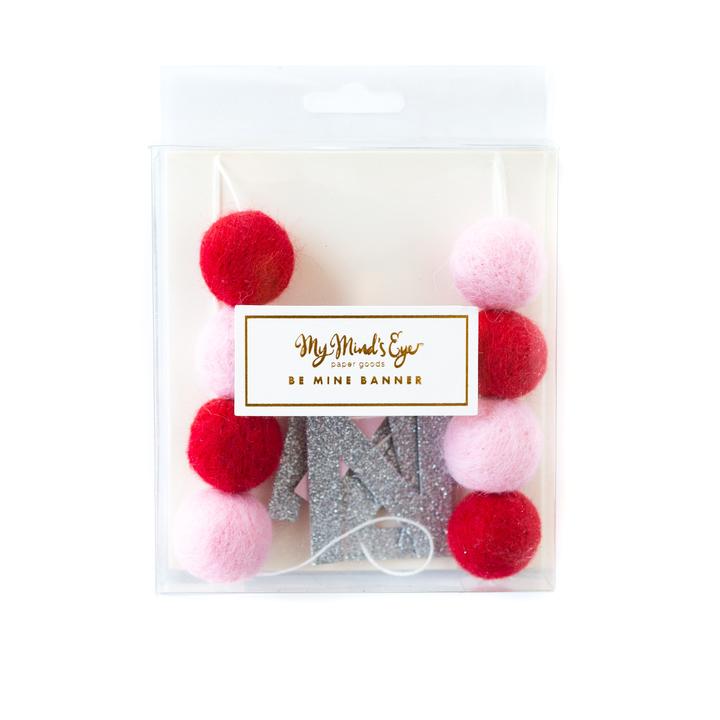 Be Mine Valentine Banner