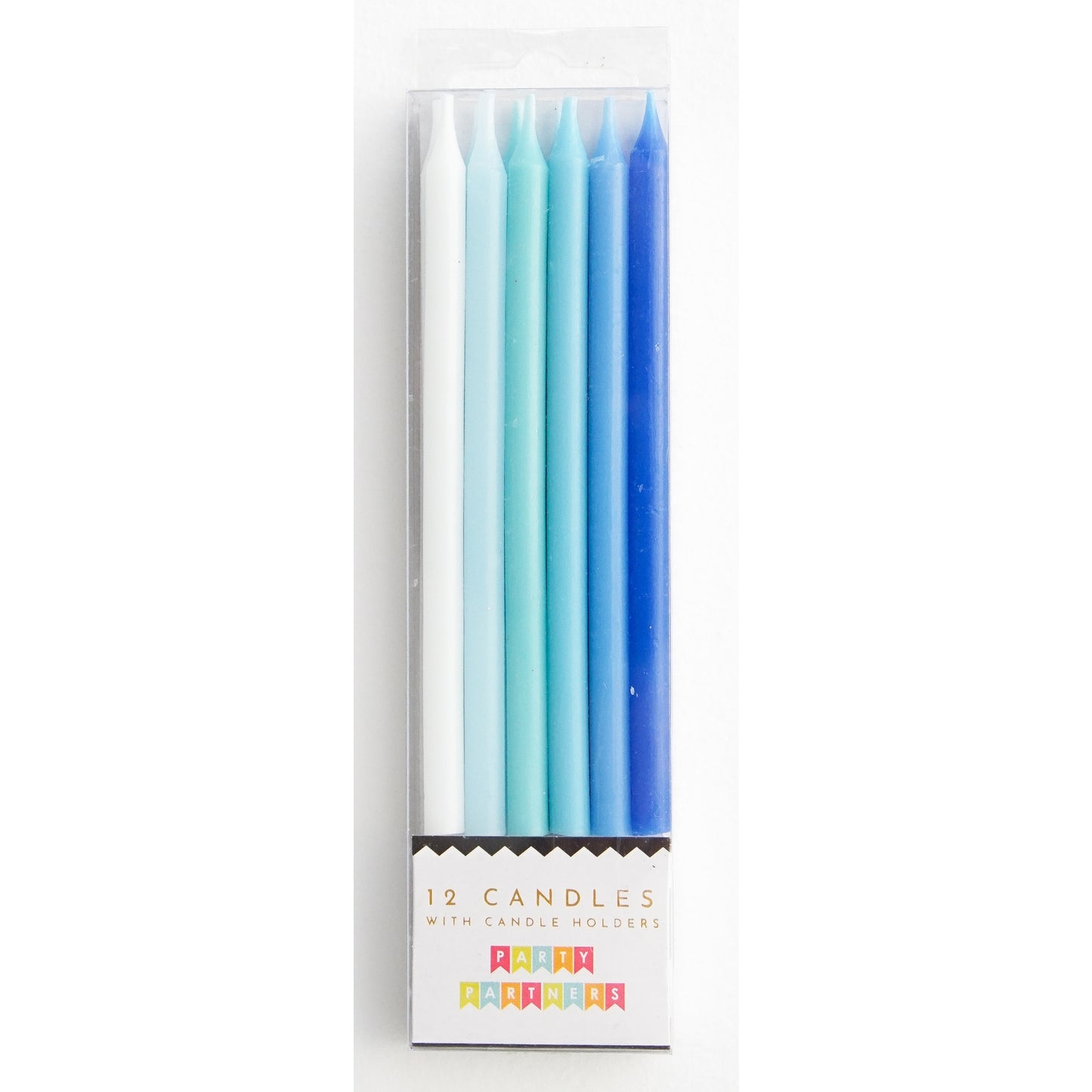 Blue Gradient Candles