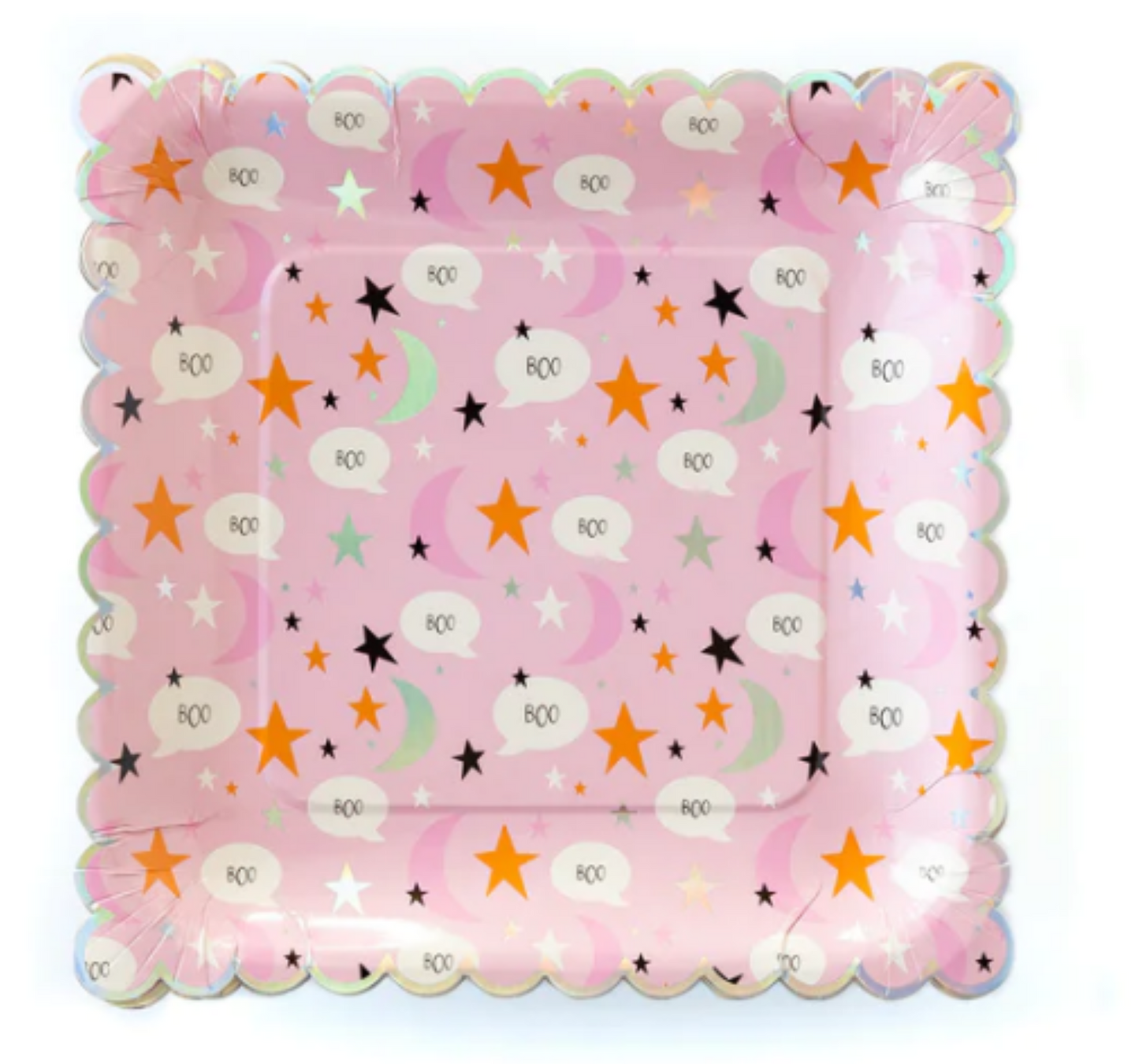Happy Haunting Scalloped Plates