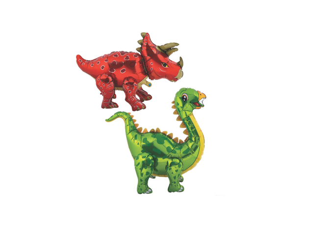 Dinosaur Balloon Centerpieces - 2 Pc
