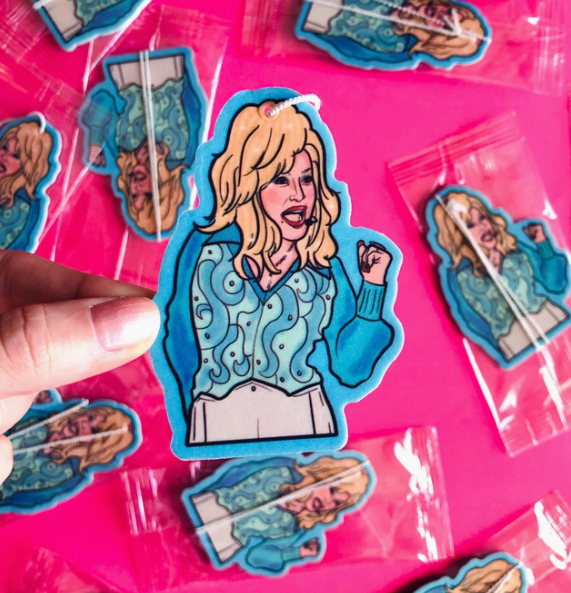 Dolly Parton Air Freshener