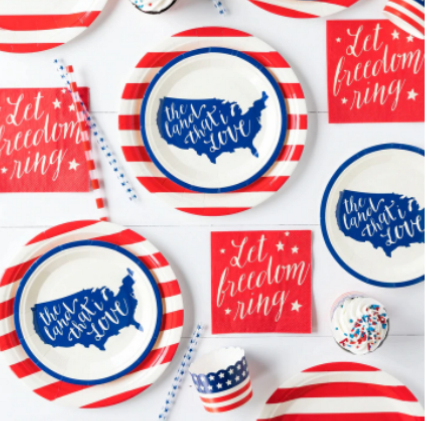 Let Freedom Ring Napkins