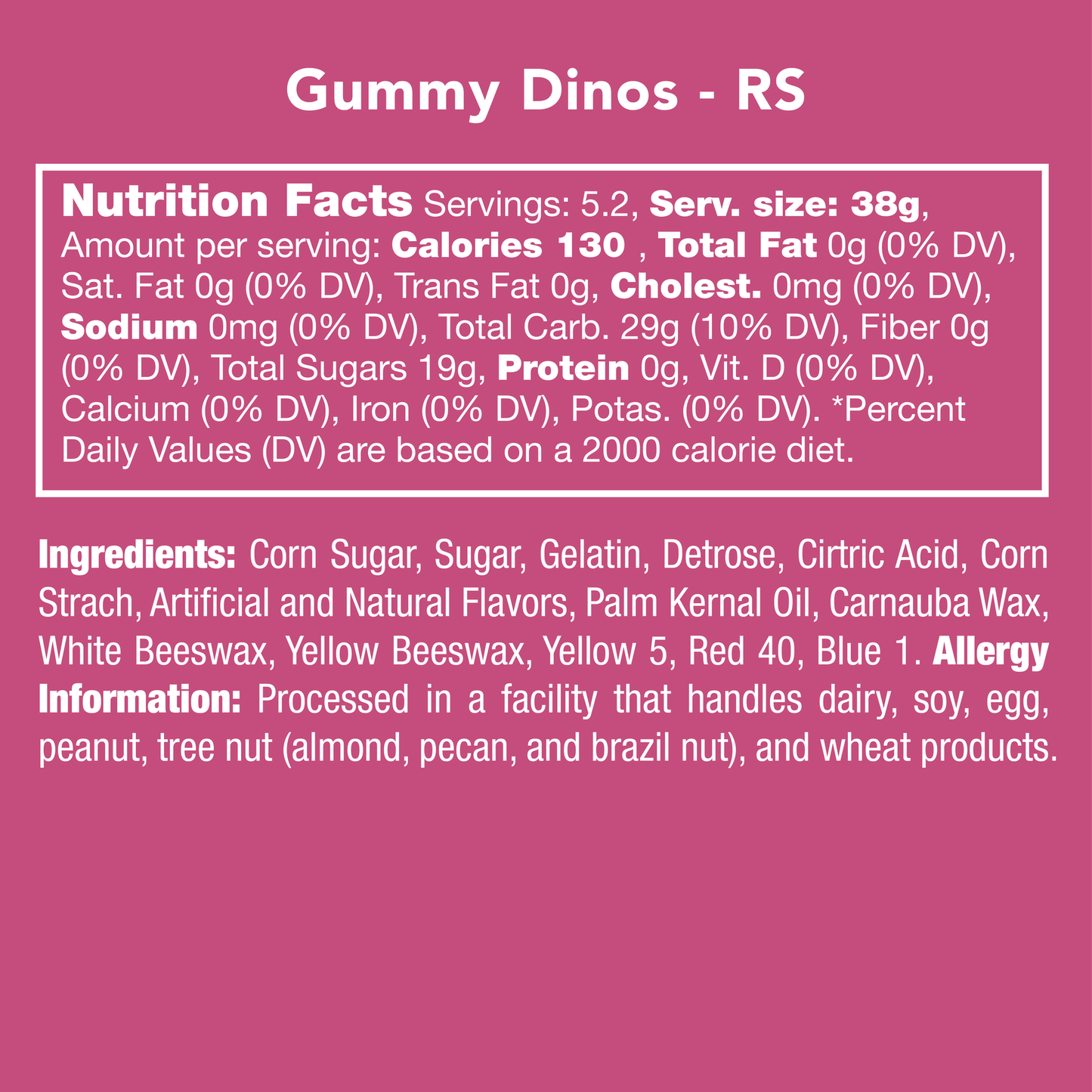 Gummy Dinos