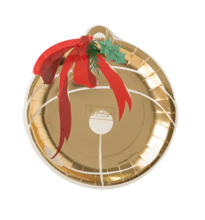 North Pole Express Bell Shaped Plate