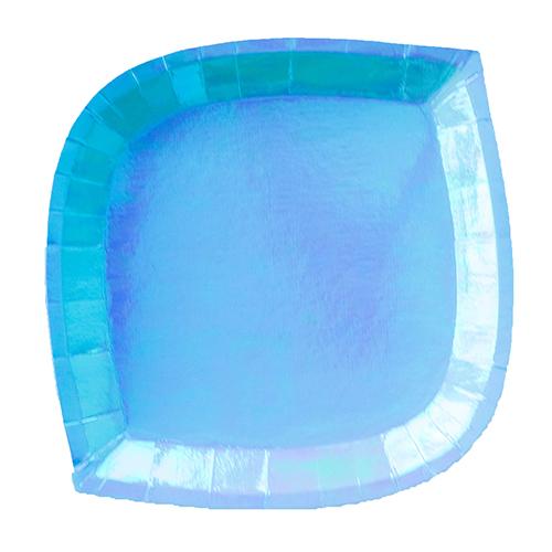 Jollity & Co Party Dinner Plate, Bubble Mint