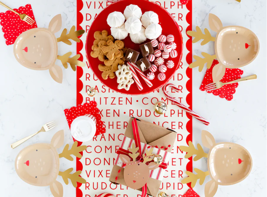 Rudolph Reindeer Plate