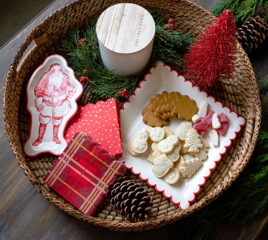 Dear Rudolph Snow Napkin