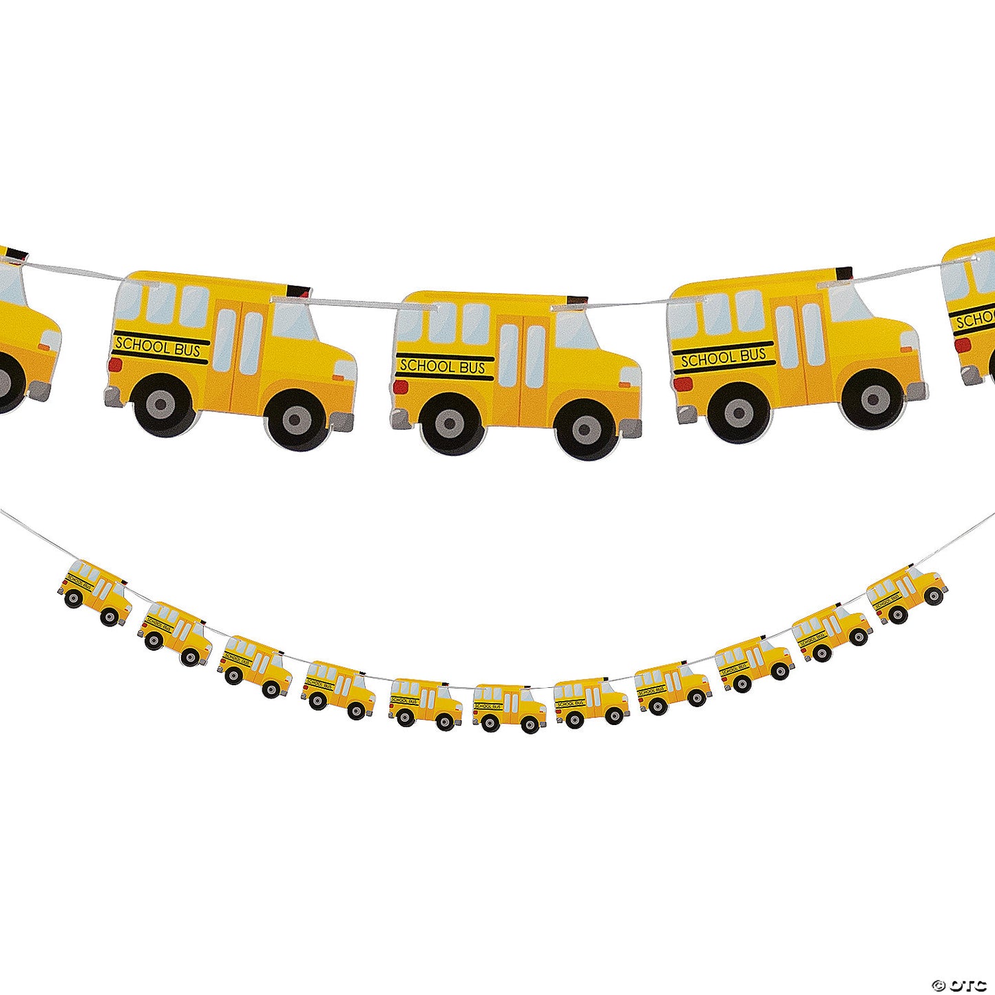 School Bus Tissue Garland