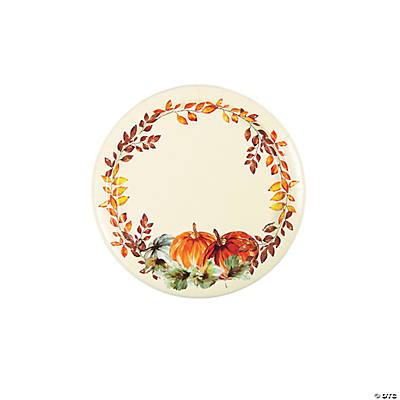 Fall Dessert Plates