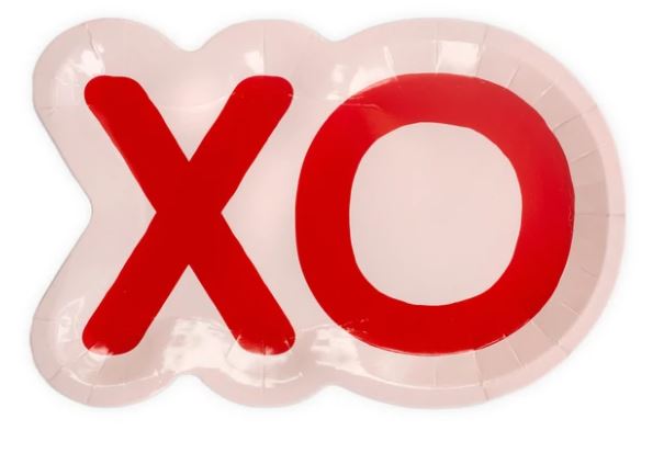 XO Shaped Plates