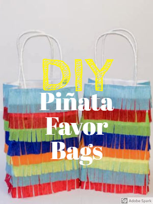 DIY  Piñata Favor Bags
