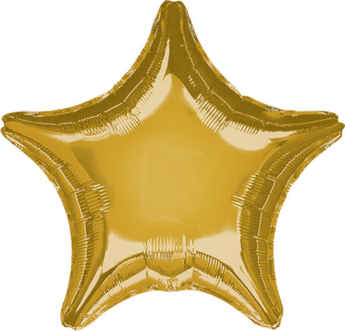 Jumbo Gold Star Balloon