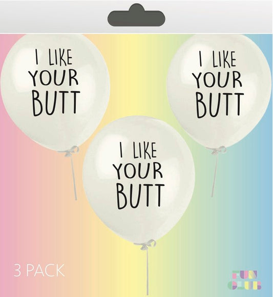 I Like Your Butt -Balloon Pack