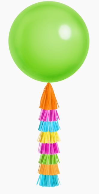 Jumbo Fiesta Balloon with Tassel