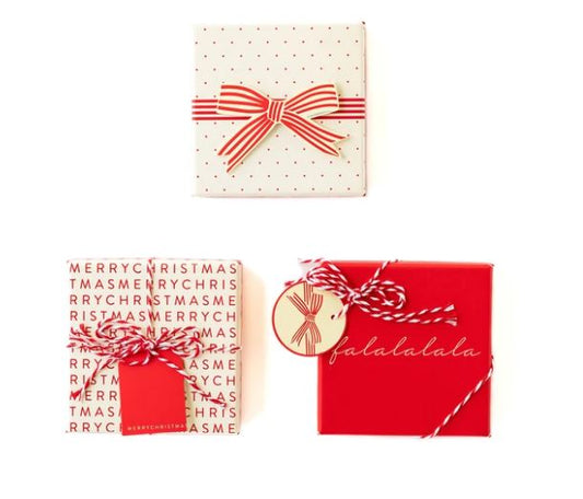 Red Bow Gift Card Boxes