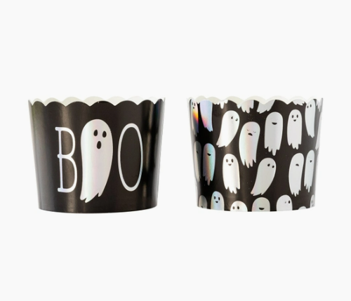 Holographic Ghosts Treat Cups (50 pcs)