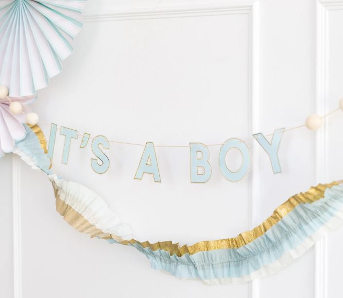 It's a Boy Blue Banner