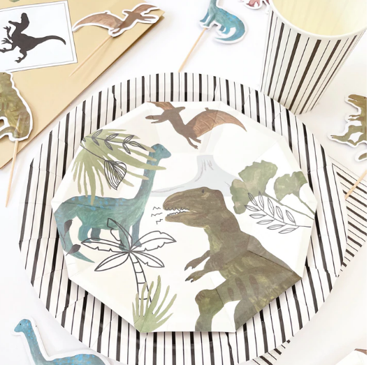Dinosaur Dessert Plates