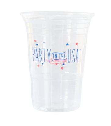Party In The USA Plastic Cups