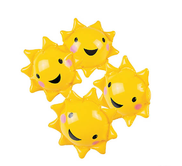 Mini Inflatable Sunshine Balls