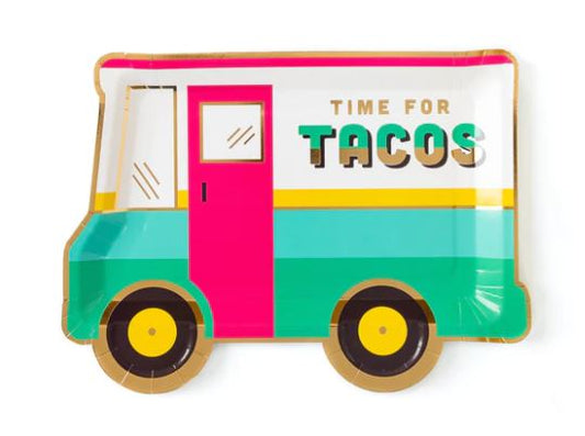 Taco Truck Paper Plates