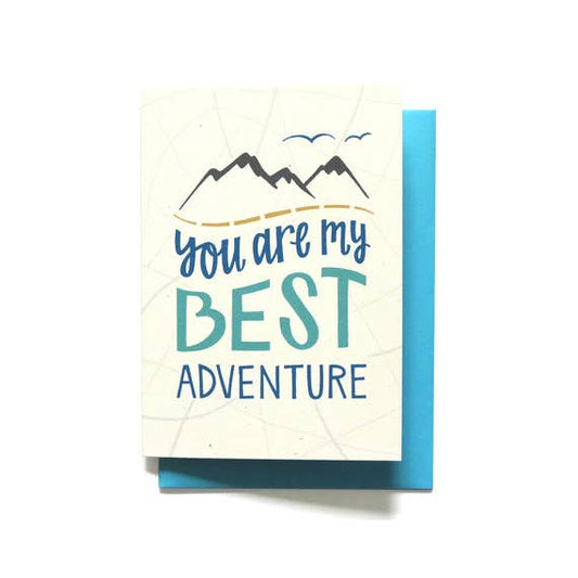 You Are My Best Adventure Love Card